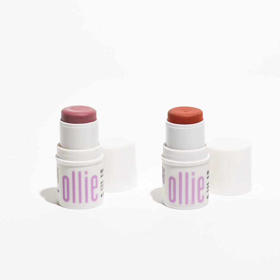 Ollie  Kit Sun Colors - Bloqueador en barra con color FPS 95 y Barra 3 en 1 Rubor, Labial y Sombra FPS 95 