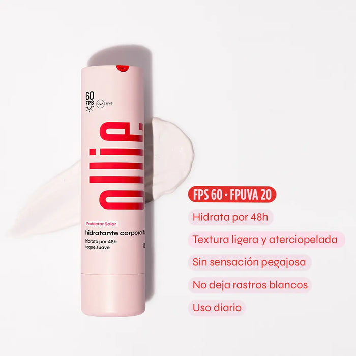 Hidratante Corporal con Protección Solar FPS 60